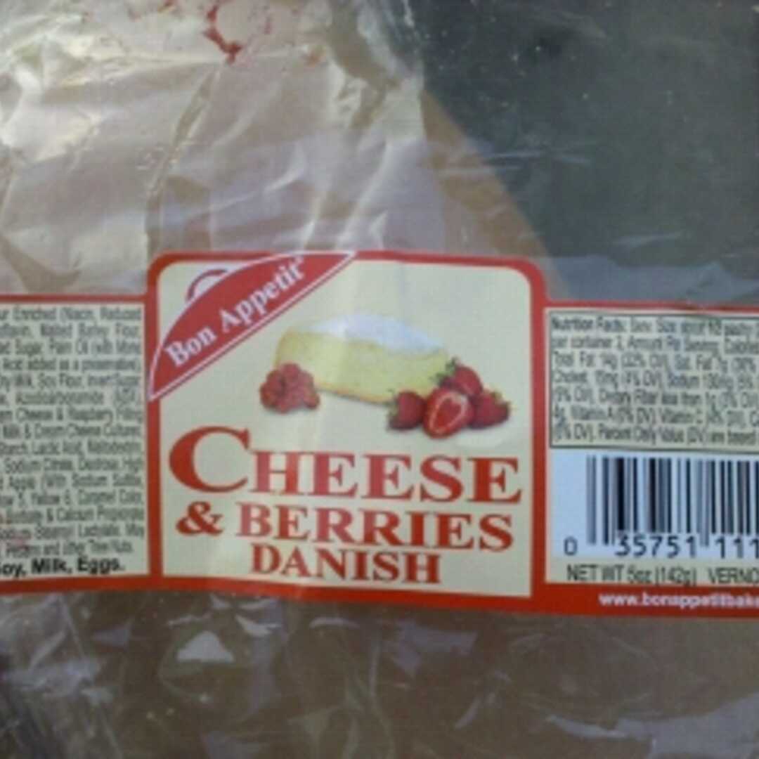 Bon Appetit Cheese & Berries Danish