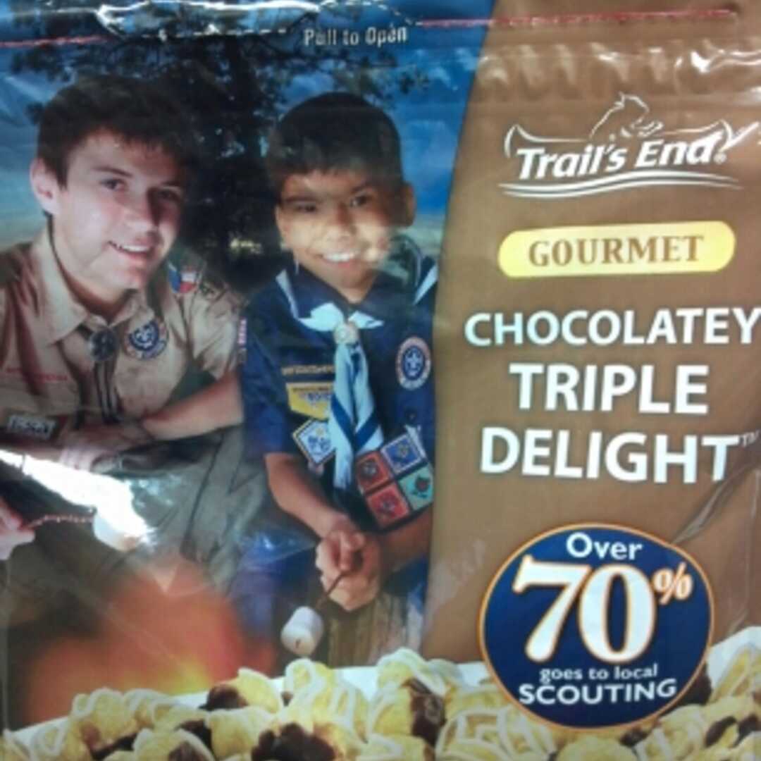Trail's End Chocolatey Triple Delight Popcorn