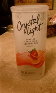 Crystal Light Tangerine Strawberry Sunrise Drink Mix
