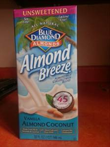 Blue Diamond Almond Breeze Unsweetened Almond Coconut Blend