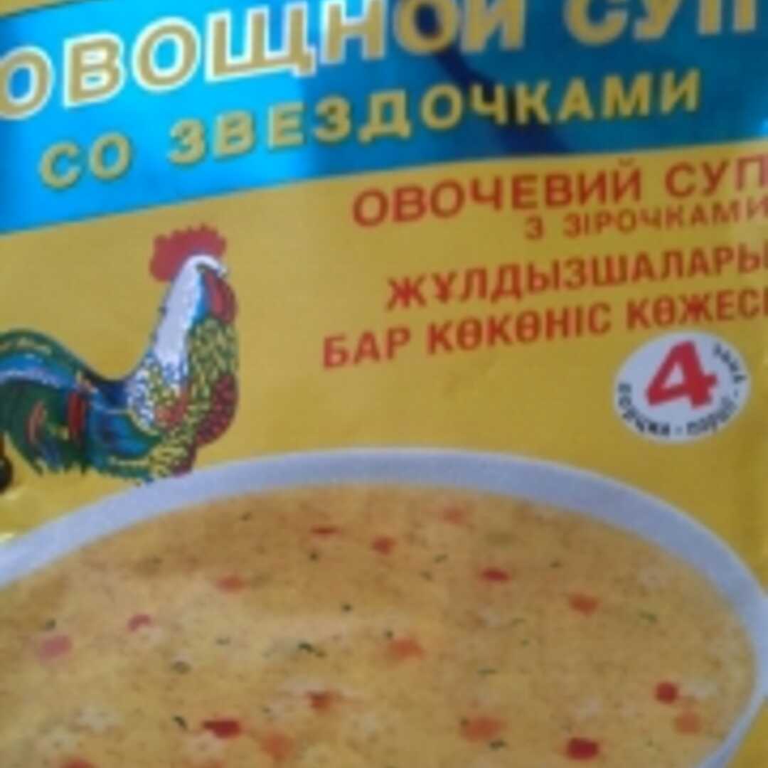 Podravka Овощной Суп со Звёздочками Калории и Пищевая Ценность