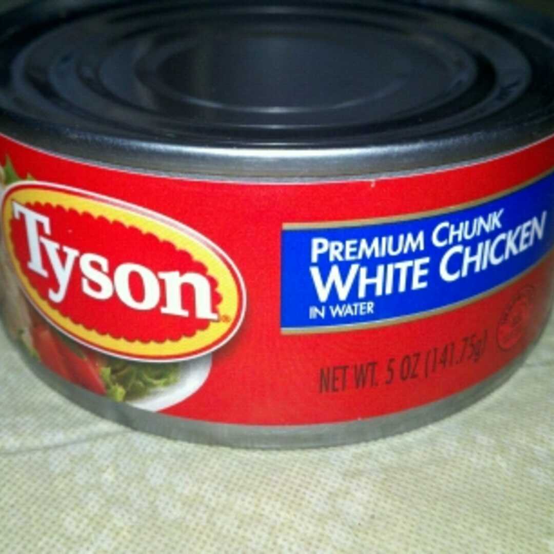 Tyson Foods 98% Fat Free Premium Chunk Chicken Breast in Water