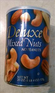Oil Roasted Mixed Nuts (Without Peanuts, with Salt Added)