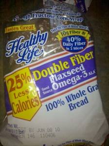 Healthy Life 100% Natural Flaxseed Bread