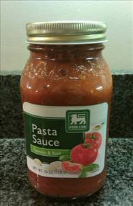 Food Lion Tomato & Basil Pasta Sauce