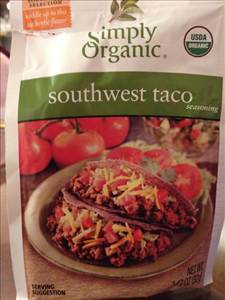 Simply Organic Southwest Taco Seasoning