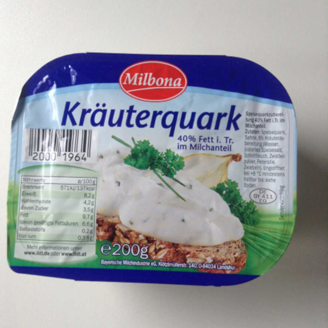 Milbona Kräuterquark