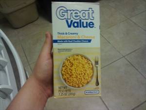 Great Value Thick & Creamy Macaroni & Cheese