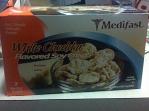 Medifast White Cheddar Soy Crisps