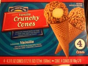 Hill Country Fare Vanilla Crunchy Cones