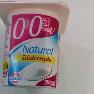 Hacendado Yogur Natural Edulcorado 0%