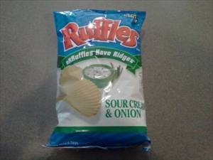 Sour Cream and Onion Flavor Potato Chips (From Dried Potatoes)