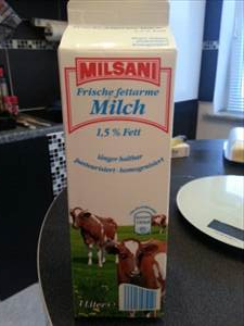 Milsani Frische Fettarme Milch 1,5%