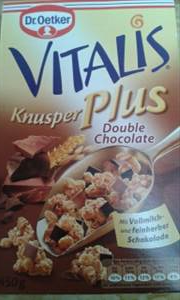 Vitalis Knusper Plus Double Chocolate