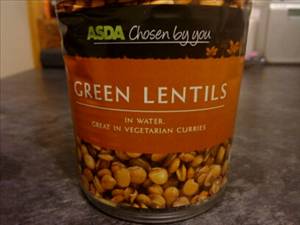 Asda Chosen By You Green Lentils in Water