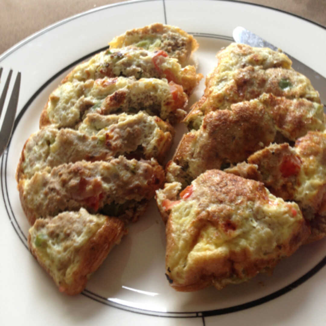 Omelete ou Ovos Mexidos com Vegetais