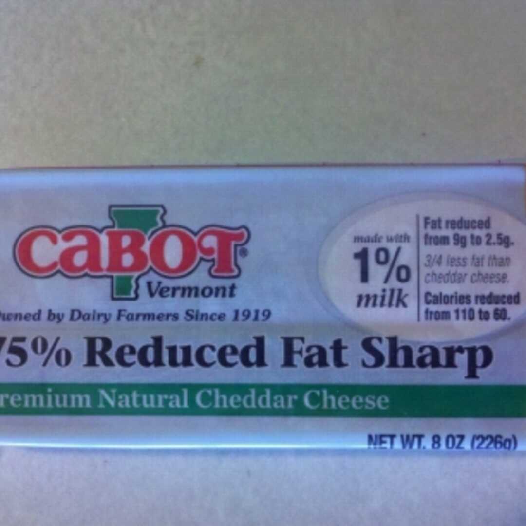 Cabot 75% Reduced Fat Sharp Cheddar Cheese
