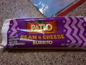 Patio Bean & Cheese Burrito
