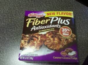 Kellogg's FiberPlus Antioxidants Chewy Bars - Caramel Coconut Fudge