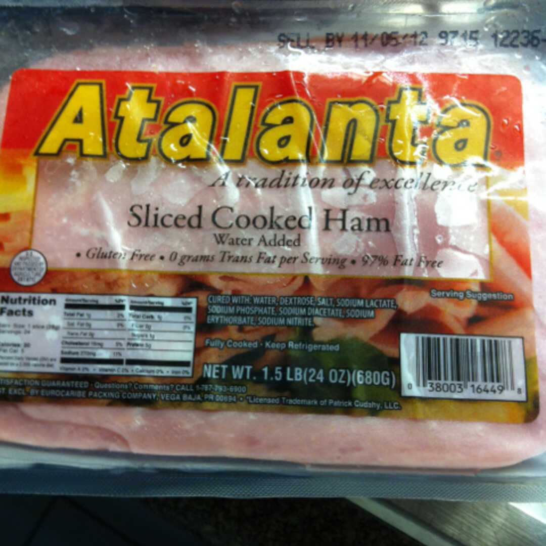 Atalanta Sliced Cooked Ham