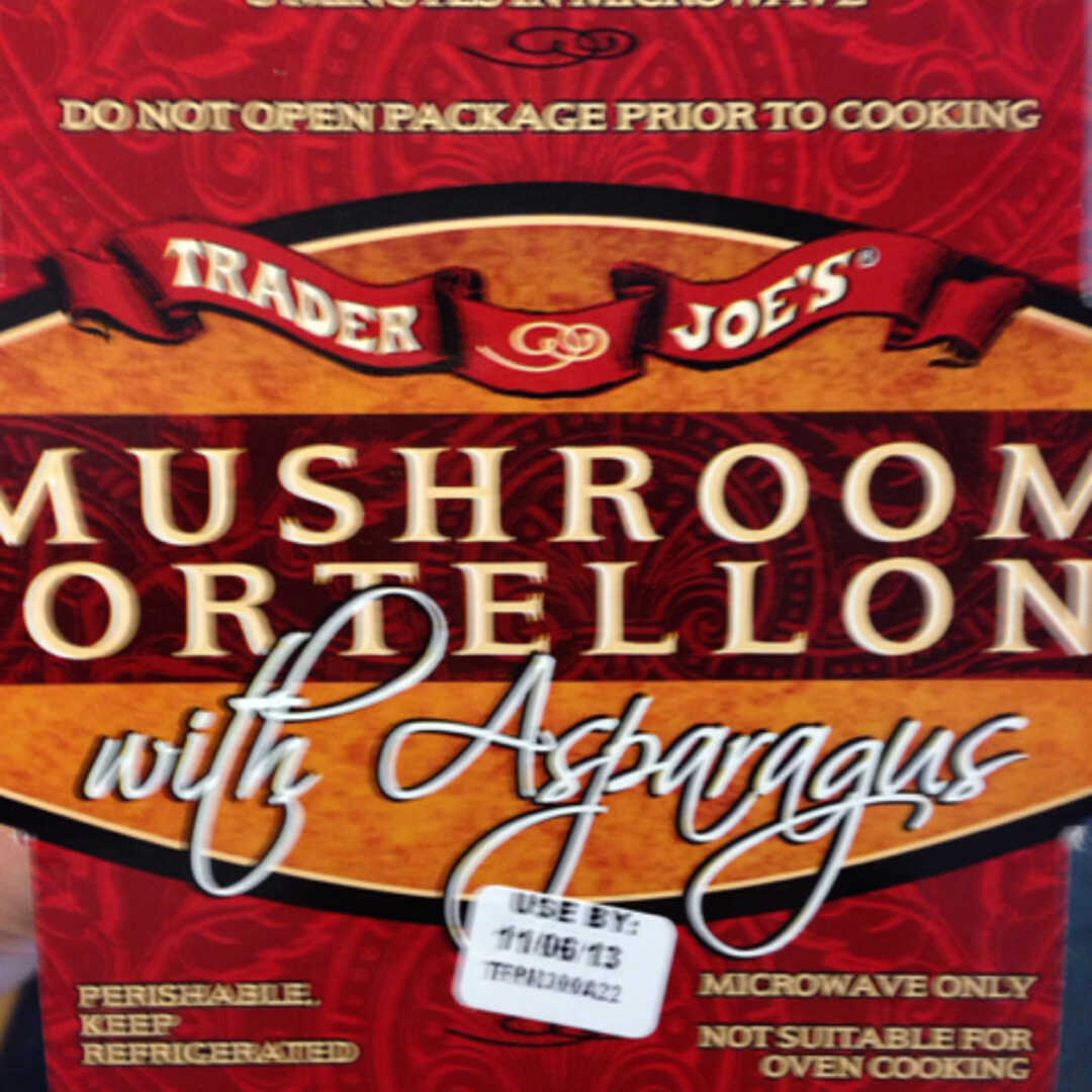 Trader Joe's Mushroom Tortelloni with Asparagus