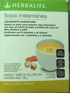 Herbalife  Sopa Instantánea