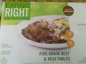 Eating Right Five-Grain Beef & Vegetables