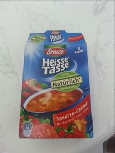 Erasco Heiße Tasse Tomatencreme Suppe
