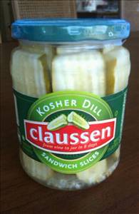 Claussen Kosher Dill Sandwich Slices Pickles