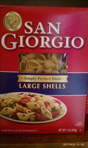 San Giorgio Jumbo Shells Pasta