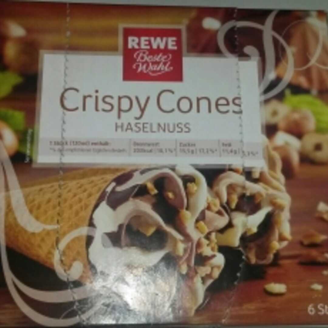 REWE Crispy Cones Haselnuss