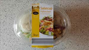 Wonnemeyer Salatcup Hähnchen mit Senf-Dressing