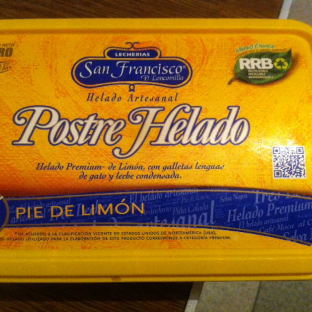 San Francisco Helado Pie de Limón