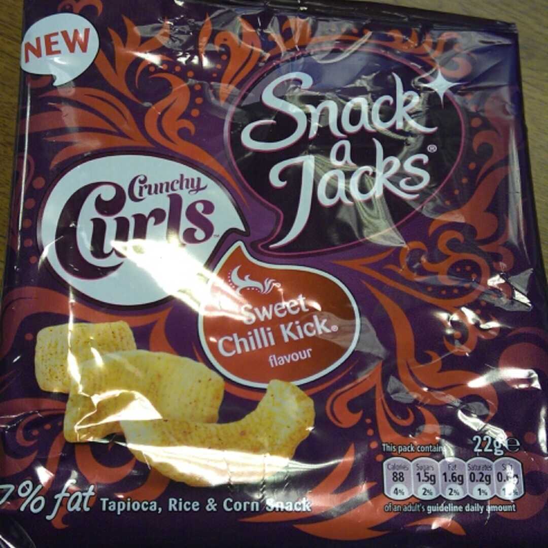 Snack a Jacks Sweet Chilli Kick Crunchy Curls (22g)
