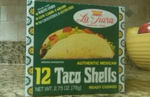 La Tiara White Corn Taco Shells
