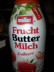 Milbona Frucht-Buttermilch Erdbeere (200g)