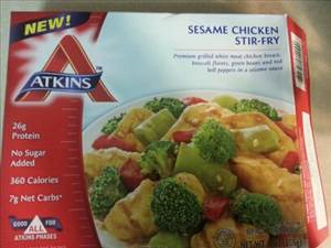 Atkins Frozen Sesame Chicken Stir-Fry
