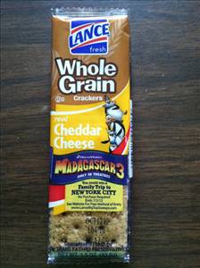 Lance Whole Grain Crackers with Real Cheddar Cheese