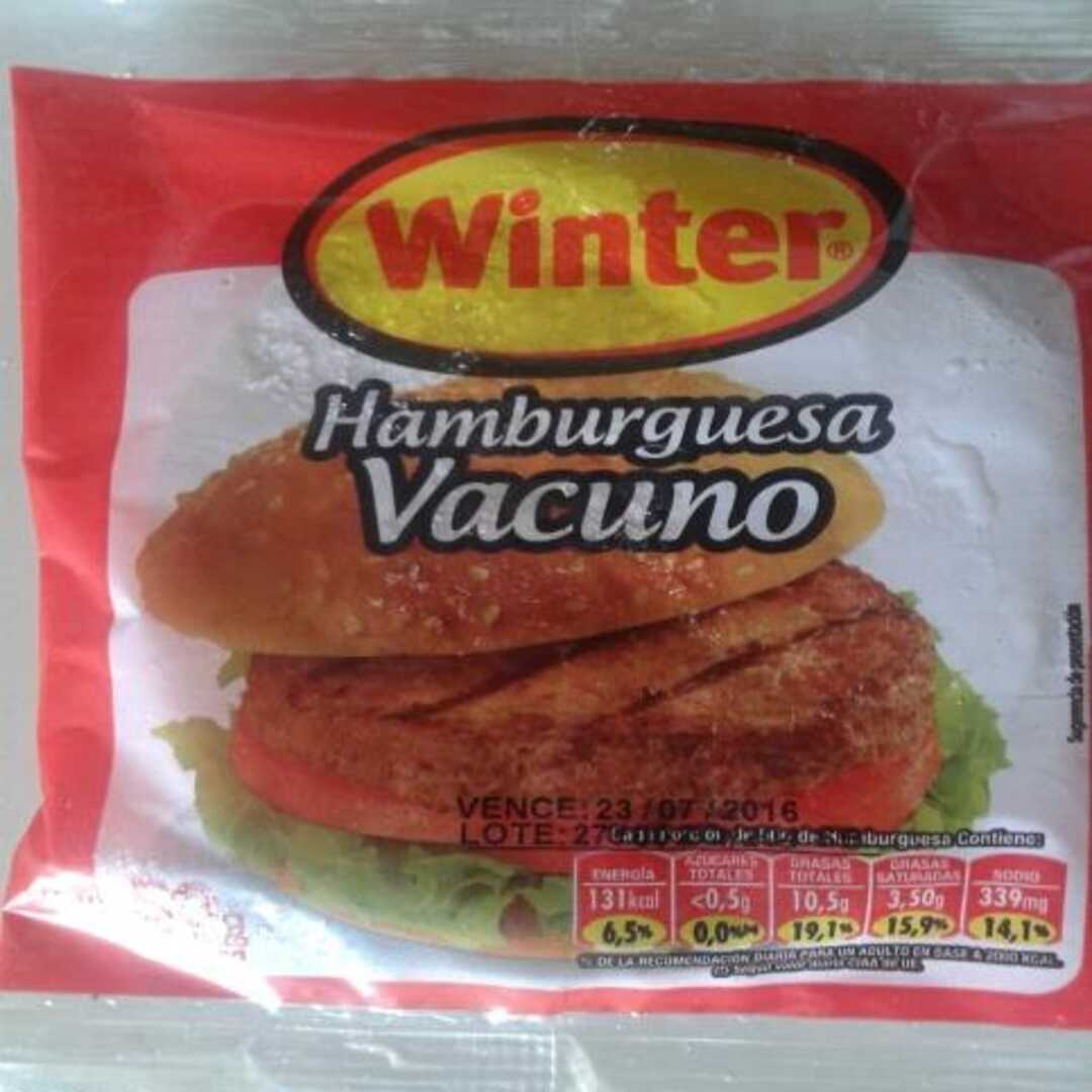 Winter Hamburguesa Vacuno
