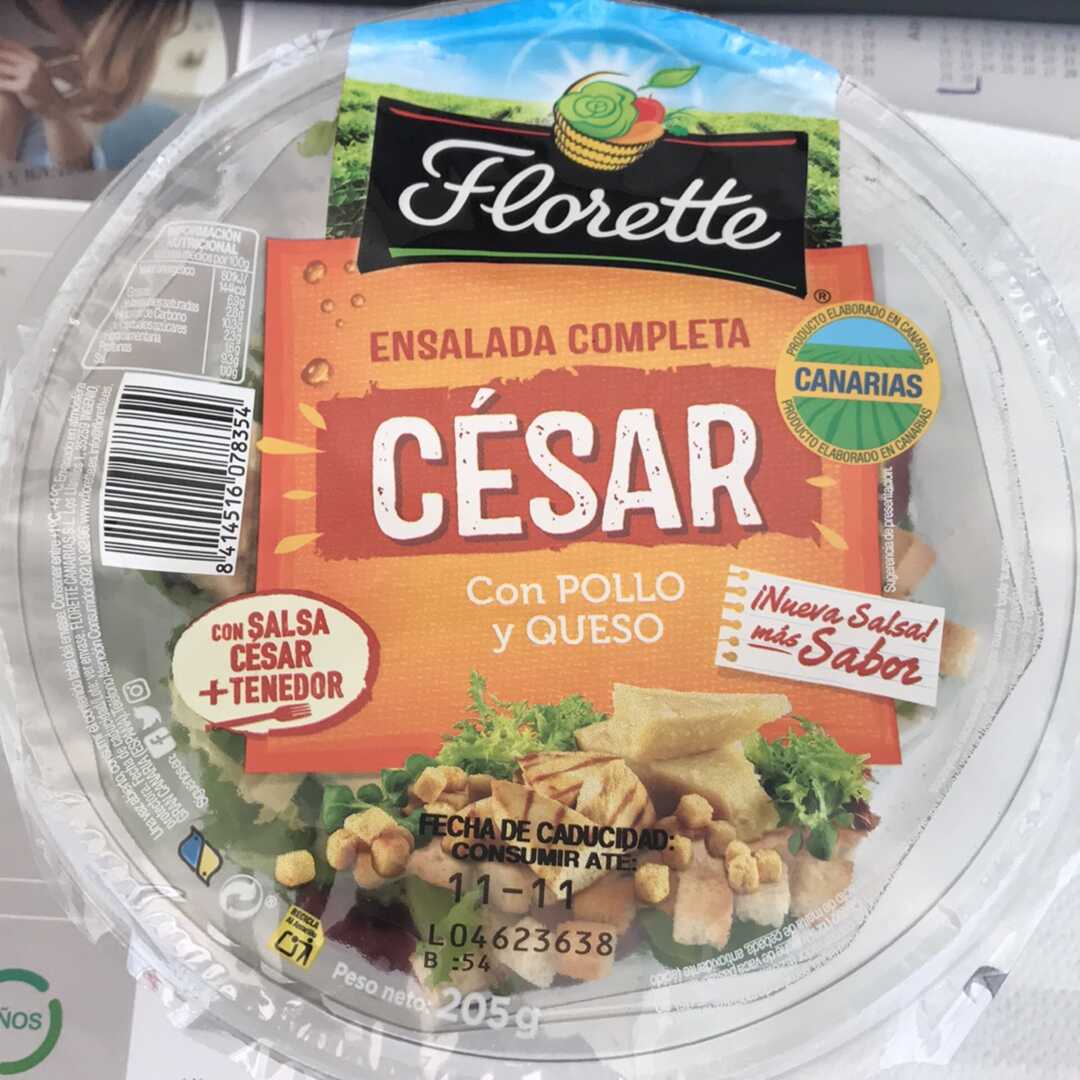 Florette Ensalada Completa César con Pollo y Queso