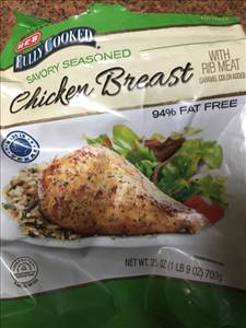 HEB Fully Cooked Savory Seasoned Chicken Breast