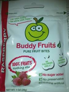 Buddy Fruits Pure Fruit Bites - Raspberry