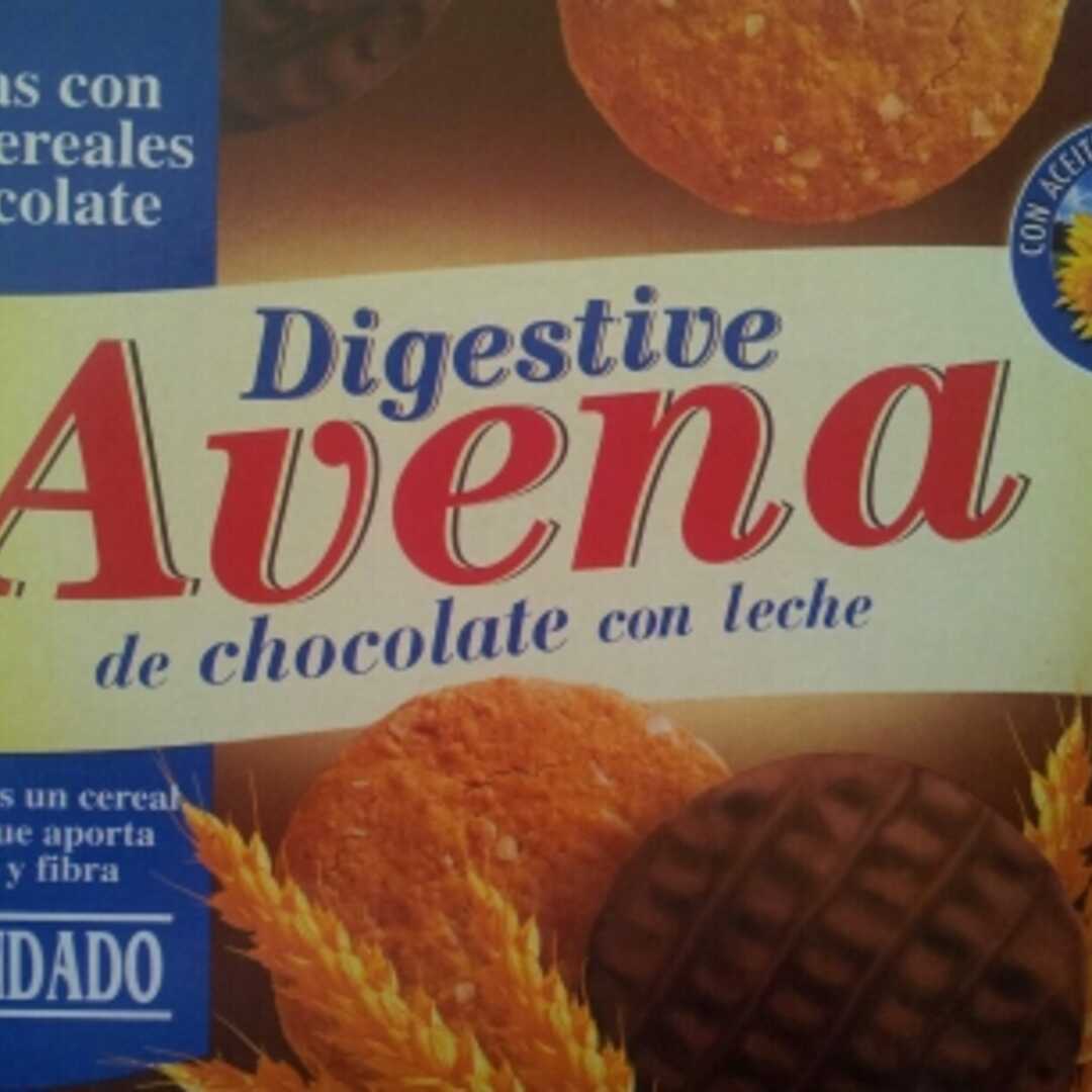 Hacendado Digestive Avena de Chocolate con Leche