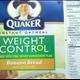 Quaker Instant Oatmeal Weight Control - Banana Bread