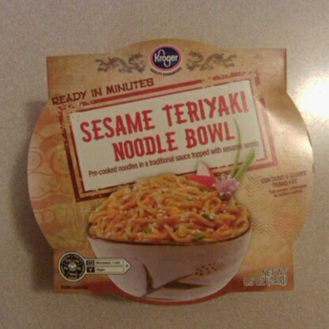 Kroger Sesame Teriyaki Noodle Bowl