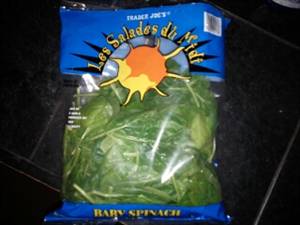 Trader Joe's Les Salades Du Midi Baby Spinach