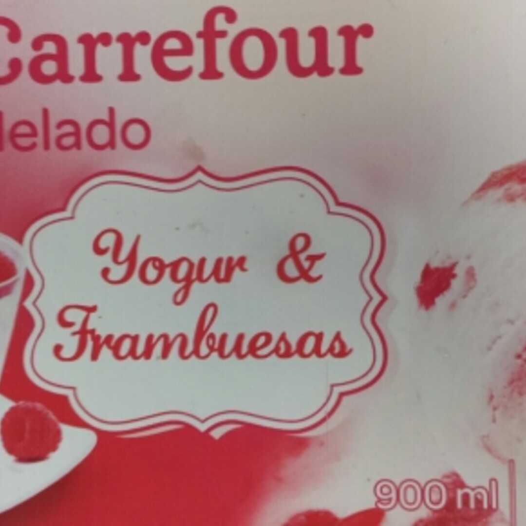 Carrefour Helado Yogur y Frambuesas