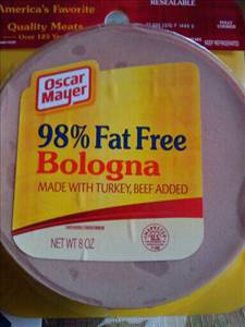 Oscar Mayer 98% Fat Free Bologna