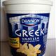 Dannon Greek Vanilla Yogurt (Cup)