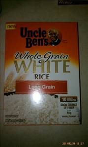 Uncle Ben's Whole Grain White Long Grain Rice